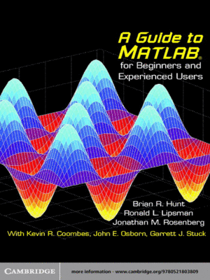 cover image of A Guide to MATLAB